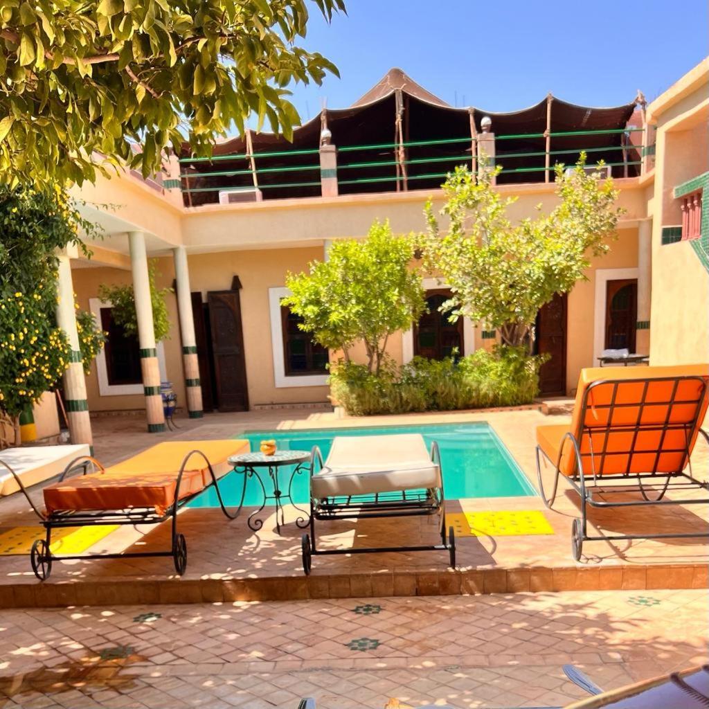 Riad Rime Garden Marrakech Lagouassem Екстер'єр фото