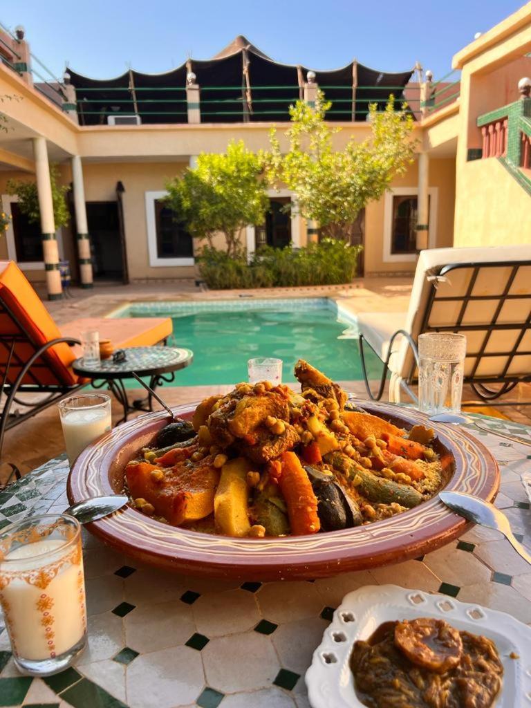 Riad Rime Garden Marrakech Lagouassem Екстер'єр фото